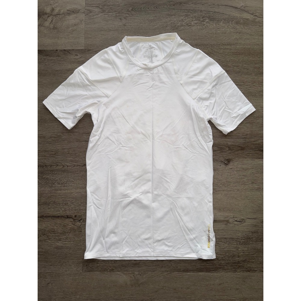 Tommie Copper Men's White Compression Shirt, Medium